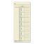 Time Clock Cards, Replacement for K14-15, Two Sides, 3.38 x 8.25, 100/Pack1