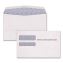 Double-Window 1095 B and C Tax Form Envelopes, Commercial Flap, Gummed Closure, 5.63 x 9, White, 100/Pack1