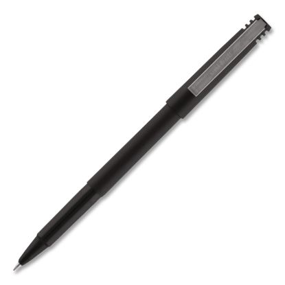 Rollerball Pen, Stick, Extra-Fine 0.5 mm, Black Ink, Black Barrel1