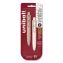 uniONE P Gel Pen, Retractable, Extra-Fine 0.5 mm, Black Ink, Coffee/Yogurt Barrel Colors, 2/Pack1