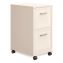 Two-Drawer Mobile Vertical File, 2 Letter-Size File Drawers, 14.25 x 18 x 26.7, Pearl White1