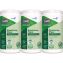 CloroxPro EcoClean Disinfecting Wipes, 1-Ply, 7 x 8, Unscented, White, 3/Carton1