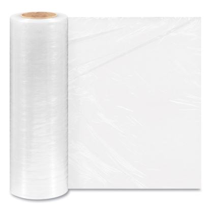 Extended Core Cast Stretch Wrap, 15" x 1,500 ft, 80-Gauge, Clear, 4/Carton1