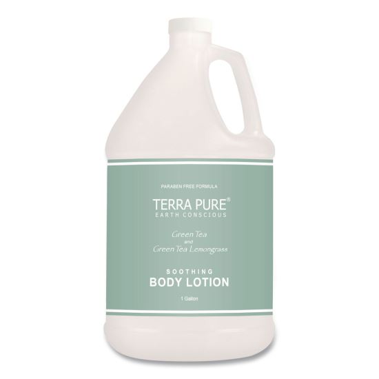 Terra Pure Lotion Gallon, Green Tea and Lemongrass, 1 gal Bottle1