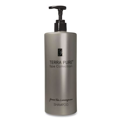 Terra Pure Shampoo Air Pump, Green Tea and Lemongrass Scent, 16.32 oz Bottle1