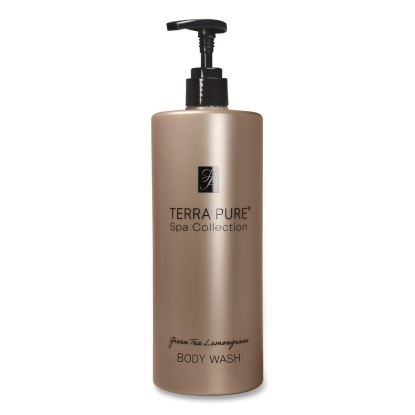 Terra Pure Body Wash Air Pump, Green Tea and Lemongrass Scent, 16.23 oz Bottle1