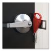 Hotel Door Lock, Red/Silver2