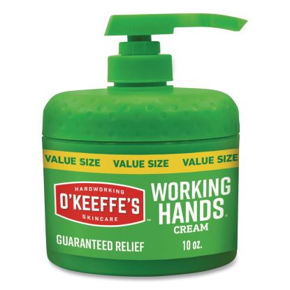 Working Hands Hand Cream, 10 oz Pump Bottle1