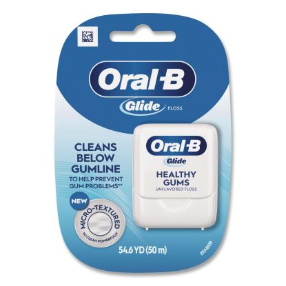 Glide Healthy Gums Unflavored Dental Floss, Unscented, 48/Carton1