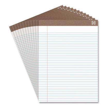 Notepads, Narrow Rule, 50 White 8.5 x 11.75 Sheets, Dozen1
