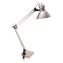 LED Desk Lamp Clamp Mount, Swing Arm, 34" High, Brushed Nickel/Black1