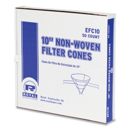 Filter Cones, For Fry Oil, 10" Non-Woven, 500/Carton1