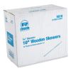 Wooden Skewers, 10", Natural, 1,000/Box, 3 Boxes/Carton1