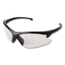 V60 30-06 Dual Readers Safety Glasses, Diopter +2.5, Black Polycarbonate Frame, Clear Polycarbonate Lens, 6/Box1