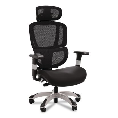 Minverva Pro Multifunction Chair, Supports Up to 275 lb, 17.7" to 21.4" Seat Height, Black Seat, Black Back, Black Base1