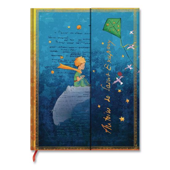 Paperblanks Hardcover Journal, Saint-Exupery Little Prince Artwork, Medium/College Rule, Multicolor Cover, (72) 10 x 7 Sheets1