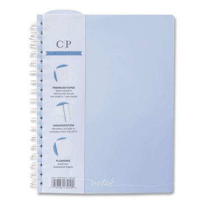 Noted Neutrals Ideal Notebook, Management Format with College Ruling, Randomly Assorted Cover Colors, (100) 9.5 x 7.35 Sheets1