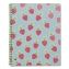 Twin-Wire Notebook, Randomly Assorted Banana and Strawberry Cover Designs, 1-Subject, Wide/Legal Rule, (80) 10.5 x 8.5 Sheets1