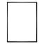 Poster Frame, Plastic, 24 x 36 Insert, Black, 10/Pack1