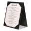 Table-Top Menu Holder, For 4 x 6 Insert, 4.6 x 6.7 Holder, Black1