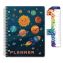 Happy Planets Elementary Student Organizer, 11-Months: Seven-Subject Day, Multicolor Cover, 11 x 8.5, Aug 2025 to June 20261