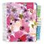 Deluxe Spring Floral Undated Weekly/Monthly Teacher's Lesson Planner, 7 Classes, Multicolor Cover, 11 x 8.5, 52-Week Span1