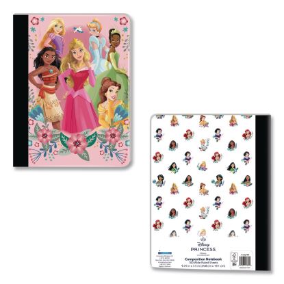 Licensed Composition Book, Disney Princesses, Wide/Legal Rule, Multicolor Cover, (100) 9.75 x 7.5 Sheets1
