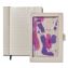 Shake It Up Sensory Journal, Interactive Purple/Pink Color-Fusing Oil Ocean, Wide/Legal Rule, Cream Cover, (80) 8 x 5 Sheets1