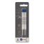 Quinkflow Refill for Parker Ballpoint Pen, Medium Conical Tip, Blue Ink, 3/Pack1