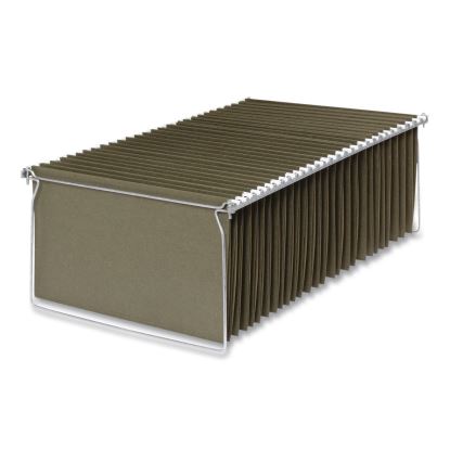 Hanging File Frame, Legal Size, 18" to 27" Long, Gray, 2/Pack1