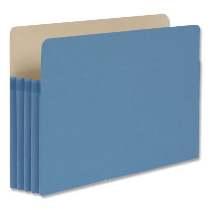Colored File Pockets, 3.5" Expansion, Legal Size, Assorted Colors, 5/Pack1