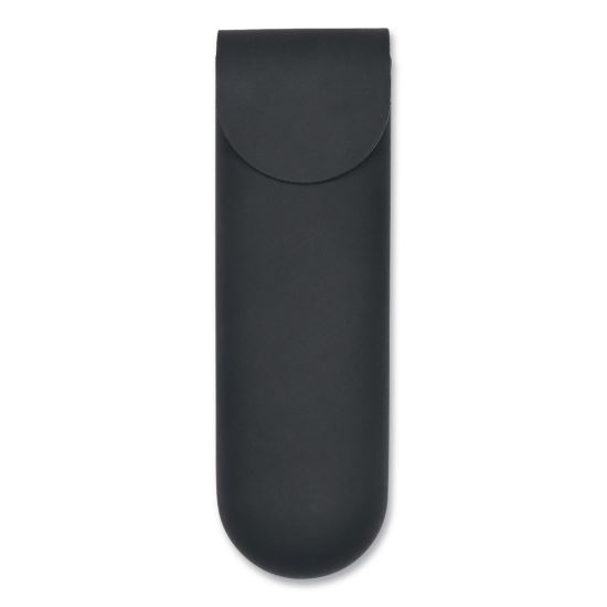 Silicone Travel Pouch, 3 x 1.3 x 9, Black1