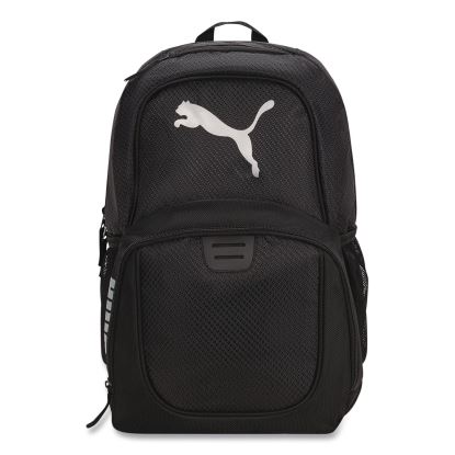 Logo Laptop Backpack, Fits Devices Up to 15", 13 x 6 x 19, Black1