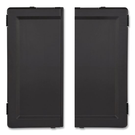 Locking Door Kit, for Rubbermaid Commercial 2202581/2202527/2202585, Resin, Black1