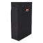 Side Load Linen Bag for Rubbermaid Commercial 2202581, 2202527, 2202587 Carts, 3.7 Bushels, 9 x 21.1 x 33, Black, 4/CT1