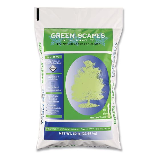 Green Scapes Ice Melt, 50 lb Bag, 50/Pallet1