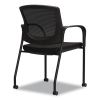 Workplace2.0 500 Series Guest Chair, 25.7 x 23.5 x 34.9, Black Seat, Black Back, Black Base2