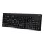 AKB630UB Antibacterial Waterproof Keyboard, 104, Keys, Black1