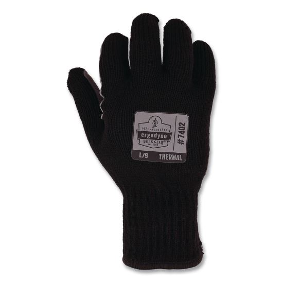 ProFlex 7402 Thermal Knit Cooler Gloves, 11" Long, X-Large (10), Black, Pair1