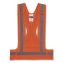 GloWear 8142BA Type O Class 1 Breakaway Hi-Vis Safety Vest, Polyester, Large/X-Large, Orange1
