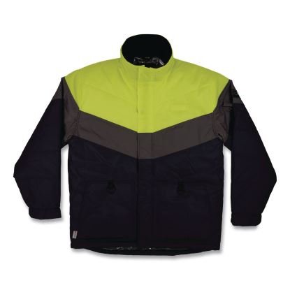 N-Ferno 6464 Insulated Freezer Jacket with AmpliFIRE Heat Reflective Lining, Large, Navy1