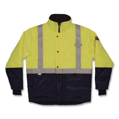 N-Ferno 6478 Class 2 Hi-Vis Freezer Jacket, Large, Lime1