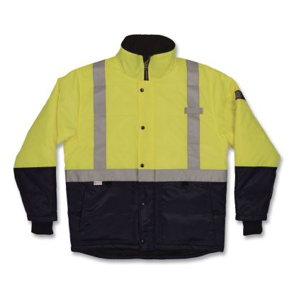 N-Ferno 6478 Class 2 Hi-Vis Freezer Jacket, 4X-Large, Lime1