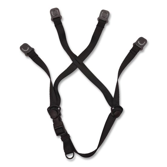 Skullerz 8901 Replacement Chin Strap for Type 2 Full Brim Safety Helmet, Black1