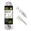 3 Outlet Indoor Extension Cord, 15 ft, 13 A, White1