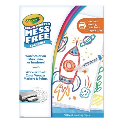 Color Wonder Blank Coloring Book, Ages 3 and Up, 50 Pages1