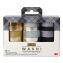 Washi Glitter Metallic Tape, Black/Gold/Silver, Assorted Sizes/Colors/Finishes, 15 Rolls/Pack1