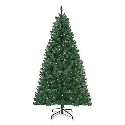 Pre-Lit Acacia Tree, 37" x 37" x 70.8", Green Tree, Green Tree Stand1