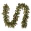 Pre-Lit Carolina Pine Garland, AC Powered, Clear Incandescent Lights, 108" Long, Green1