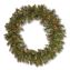 Pre-Lit Crestwood Spruce Wreath, AC Powered, Clear Incandescent Lights, 36" Diameter x 5"h, Green1